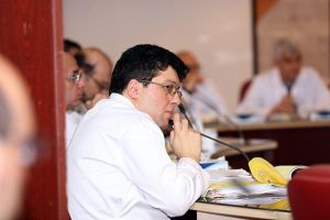 جلسه کمیته مورتالییتی مورخ هشتم آبان ماه سال جاری در مرکز قلب و عروق شهید رجایی: عکس شماره 2 / 12